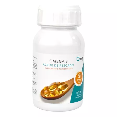 RmFlex Omega 3 Qina Aceite De Pescado Dha Y Epa 90 Cap-qina Sabor Sin sabor