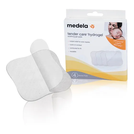 Hidrogel Adhesivo Para Pezones Adoloridos 4 Uni Medela