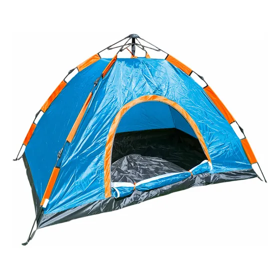 Carpa Automatica 2 Personas Doble Cierre Camping Acampar Bz3