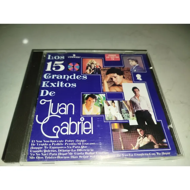 Juan Gabriel / Los 15 Grandes Exitos / Cd