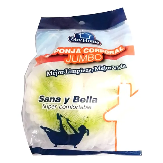 Esponja Corporal De Baño Jumbo - Precio X1 Esponja