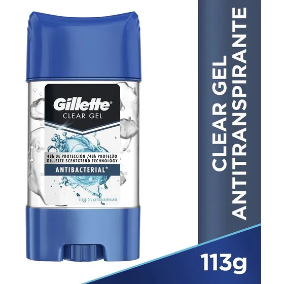 Desodorante Gillette Gel 113 Gr Antibacterial