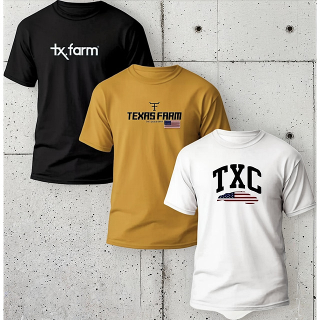 Kit 3 Camisa Country Masculina Texas Variáveis 100% Algodão Kit 3 Camisa Country Masculina Texas Variáveis 100% Algodão