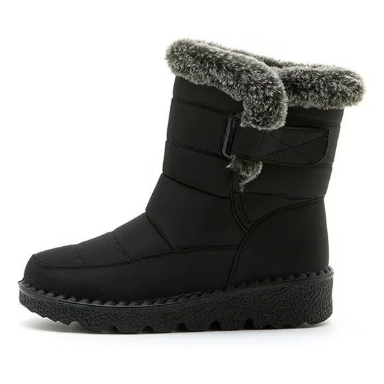Botas Unissex Com Forro De Pele Impermeável P/extreme Cold