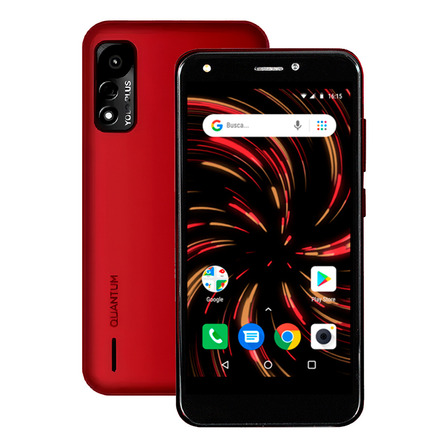 Celular Quantum Yolo Plus 2 GB Ram 32 GB Almacenamiento 4G Color Rojo Celular Quantum Yolo Plus 2 GB Ram 32 GB Almacenamiento 4G Color Rojo