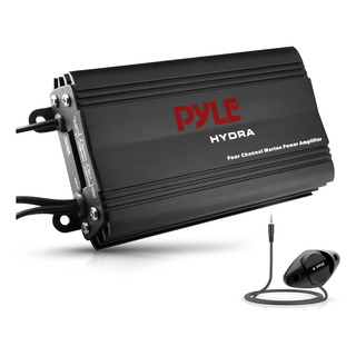 Amplificador Marino Pyle Serie Elite, 800w Max, 4 Canales Amplificador Marino Pyle Serie Elite, 800w Max, 4 Canales