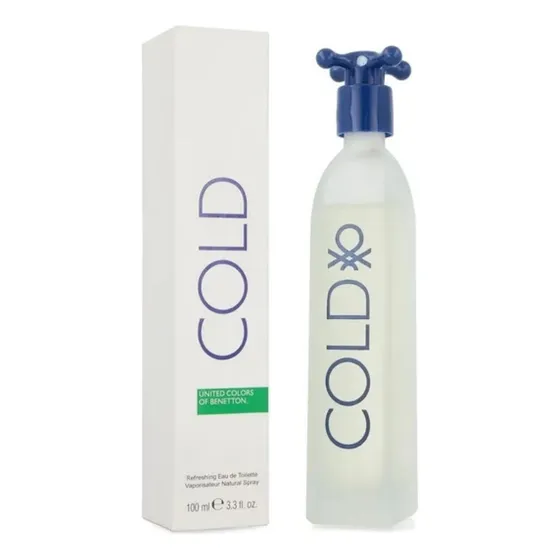 Perfume Caballero Benetton Cold Eau Toilette Spray 100ml