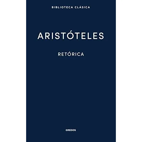 Retórica Aristóteles Editorial Gredos En Español Tapa Dura