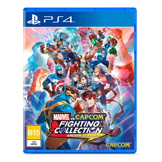 Jogo Marvel Vs Capcom Fighting Collection Arcade Classics Ps4