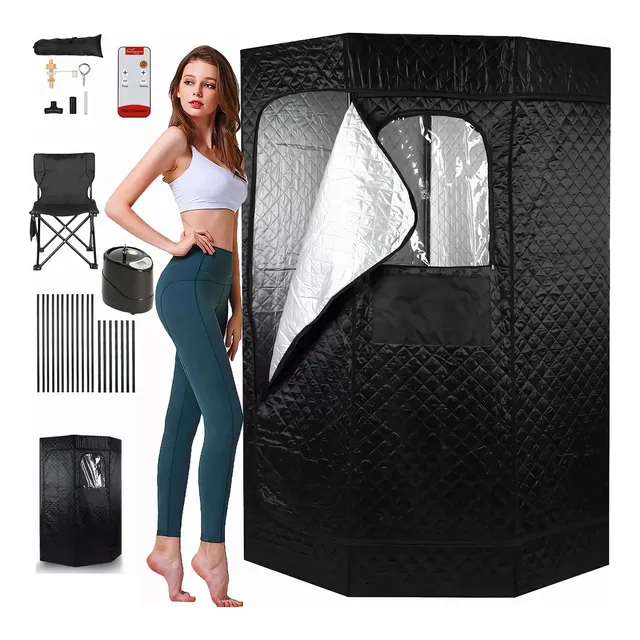 Baño Vapor Spa Sauna Portatil 9niveles Temporizador 1200w 3l