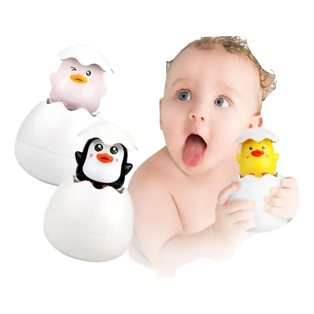 Juguete Interactivo Bebe Baño Ducha Eclosión Huevo Infantil