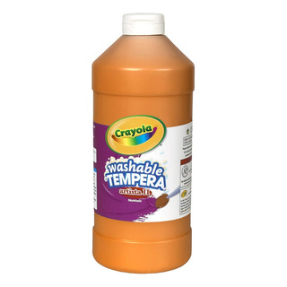 Botella Comprimible Crayola De Tempera Paint, Color Naranja, Botella Comprimible Crayola De Tempera Paint, Color Naranja,
