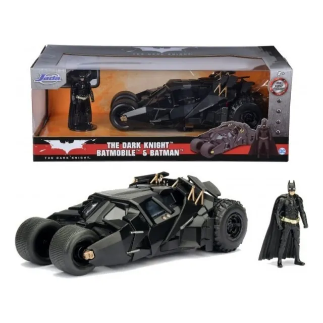 Auto Batimovil Con Figura  Escala 1:24 Envio Gratis 