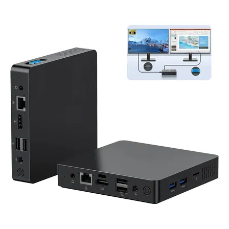 Mini Pc Intel J3710 8gb Ram 64gb Win10 Pro 4k Computadora