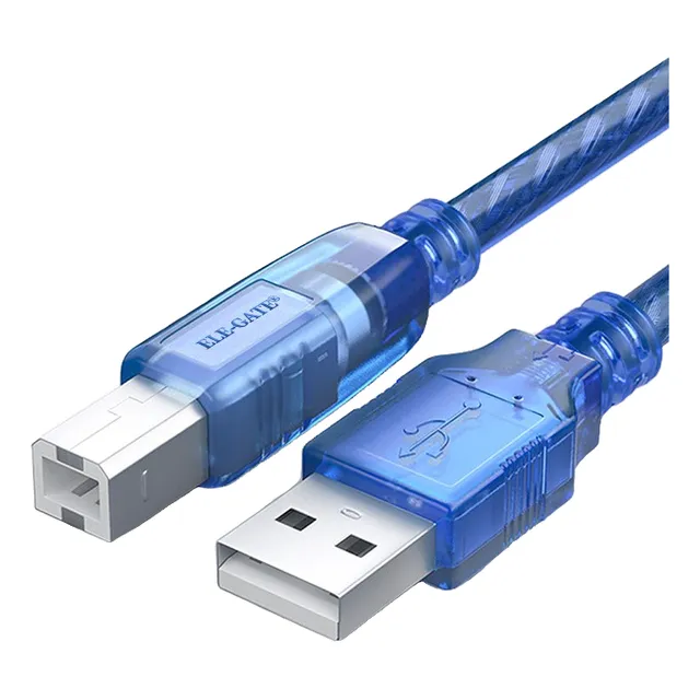 Cable Usb A-b Macho 10m  Conexión Estable Para Impresoras