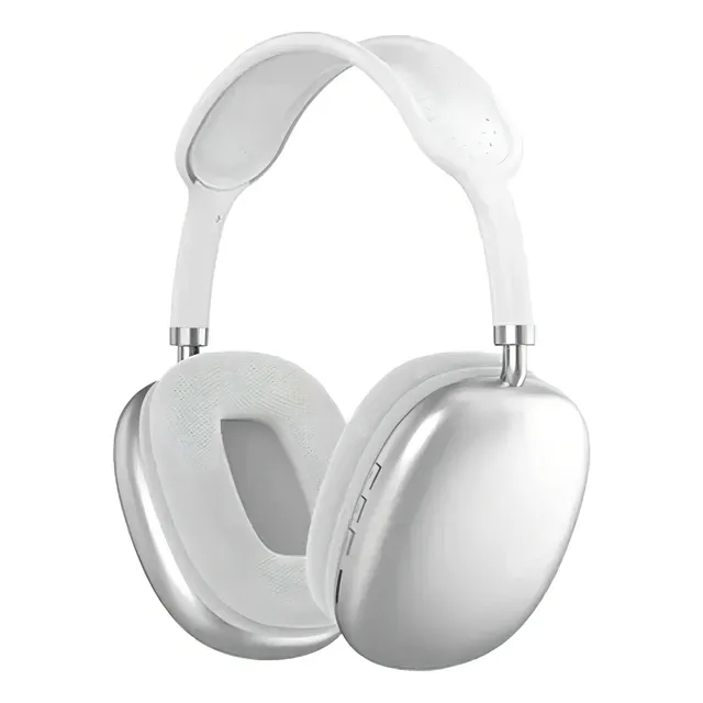 Auriculares Bluetooth P9, color blanco claro, blanco