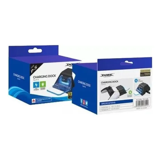 Base De Carga Dobe Para Dos Joystick Ps5 / Tp5-0528