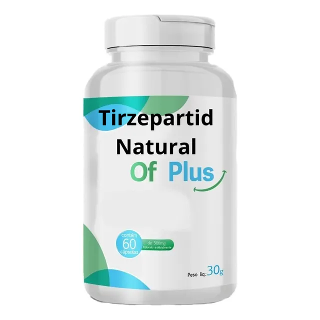 Tirzepatid Extra Forte Of Plus 60 Caps Inibe A Fome