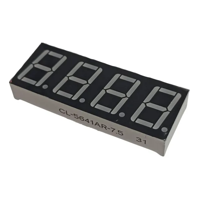 Display 7 Segmentos 4 Dígitos, 0.56 Inch Cátodo Común