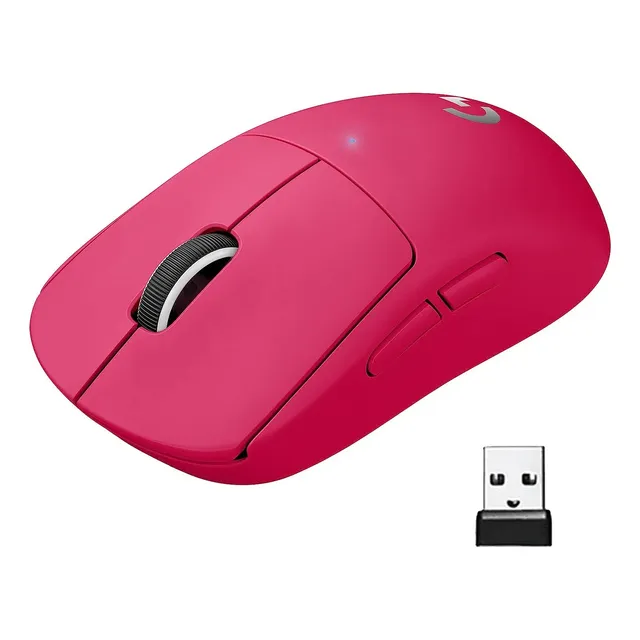 Mouse Gamer Logitech Pro X Superlight Hero Inalambrico Rosa