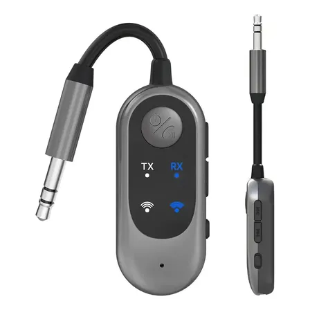 Adaptador De Audio Bluetooth Spq01w10 Transmisor Receptor Jack 3.5 Mm