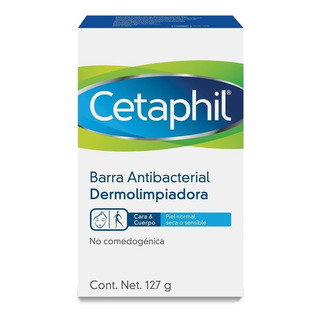 Cetaphil Jabón En Barra Antibacterial 127 Gr Cetaphil Jabón En Barra Antibacterial 127 Gr