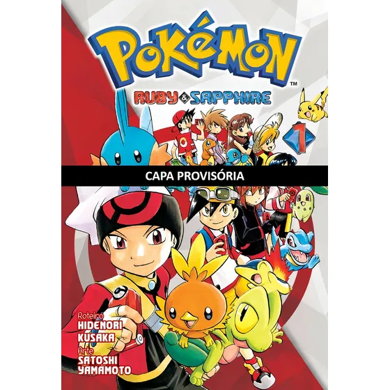 Pokémon Ruby & Sapphire Vol. 1, de Kusaka, Hidenori. Editorial Panini Brasil LTDA, capa mole em português, 2019