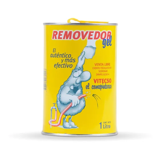 Removedor De Pintura En Gel Vitecso 1l Lacas Barnices