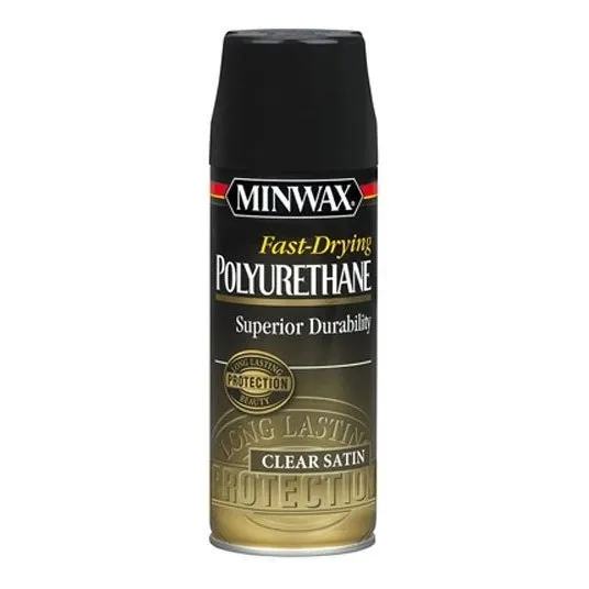 Minwax ******* Secado Rápido De Poliuretano En Aerosol, 11.5