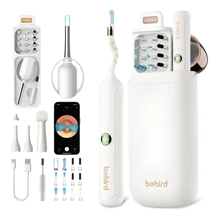 Kit Limpieza Oídos Con Cámara Alta Definición Bebird Ios Android Kit Limpieza Oídos Con Cámara Alta Definición Bebird Ios Android