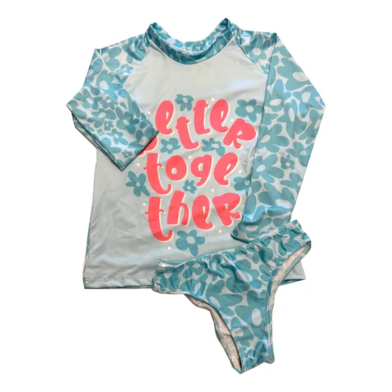 Conjunto Remera Short Proteccion Uv Solar Pileta Agua Nene/a