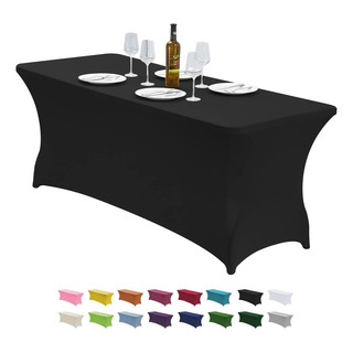 Cubierta De Mesa De Spandex Elástica De 4 Pies Cwk Para Tabl Cubierta De Mesa De Spandex Elástica De 4 Pies Cwk Para Tabl