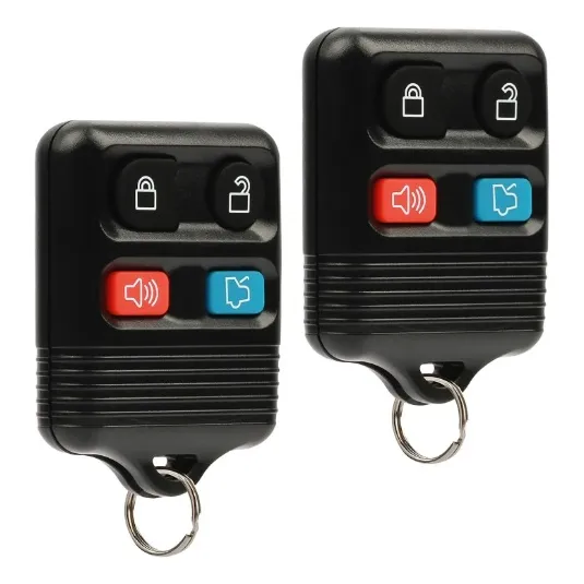 Carcasa X2 Control Alarma Ford 3 Y 4 Botones Explorer/fiest