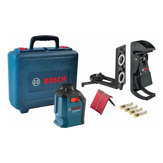 Nivel Láser Bosch Gll 2- 20 360 Grados, Soporte Magnético