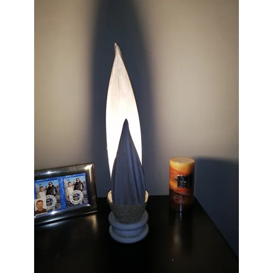 Lampara De Mesa Hindu Con Estilo 