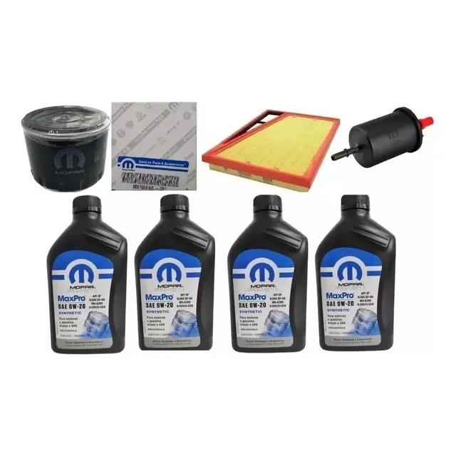 Kit Revisão Filtros Original Fiat Argo Cronos Novo Uno Mobi