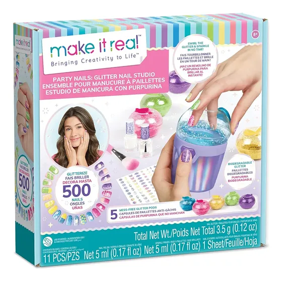 Set De Manicura Juvenil/ Juego Para Pintar Y Decorar Uñas 