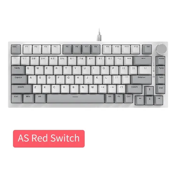 Junta De Teclado Mecánica Con Cable Ak820, 75%, Juego De Bri