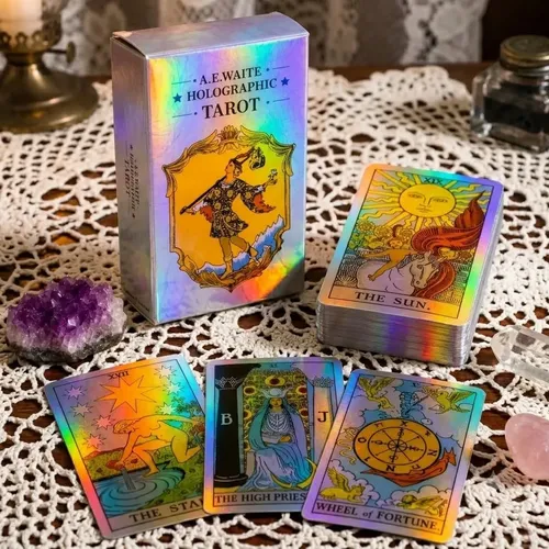 Kitten Tarot Deck White Beginners Cute 78pcs Tk10 Black | MercadoLivre
