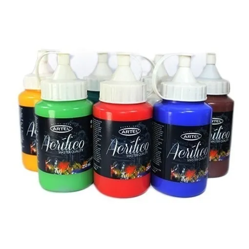 Pintura Artel Acrílica Frasco 250 Ml Unidad