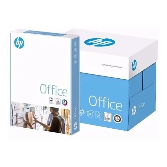 Papel Para Fotocopiadora Tamaño Carta Hp Blanco 100%
