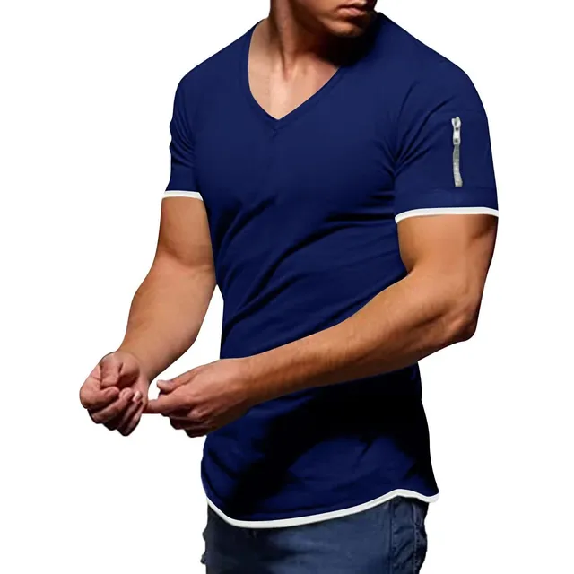 Camiseta Para Hombre Manga Larga Ultra Algodon