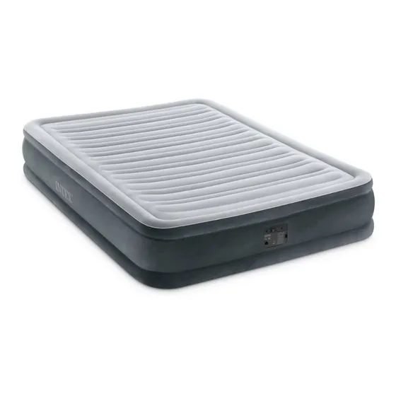 Colchón Inflable Eléctrico Intex 2 Plazas Alto 33 Cm // Bamo