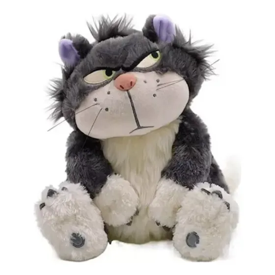 Peluche Gato Lucifer Cenicienta 60cm Hermoso