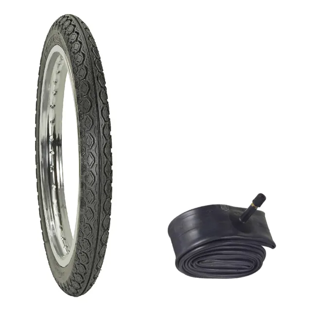 Cubierta 80/100-14 F888 Horng Fortune + Camara Hfk Reforzada