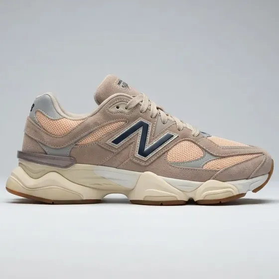 Tênis New Running 9060 Creme Academia Confortavel