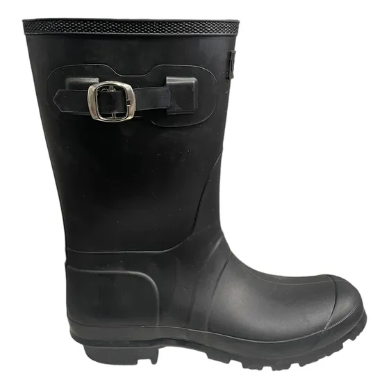 Bota Lluvia Viamo Tuvila, Negra, Caña Alta, Hebilla