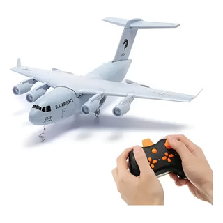 Juguete Avión Rc C-17 Genérico 2.4ghz Juego Control Remoto Juguete Avión Rc C-17 Genérico 2.4ghz Juego Control Remoto