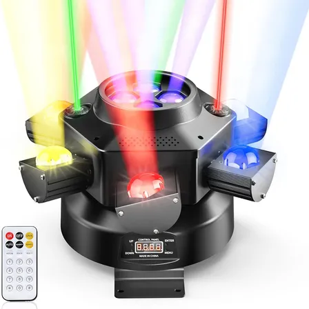 Cabeza Móvil De 6 Brazo Rgb Luz Láser Gobo Beam Laser 180w