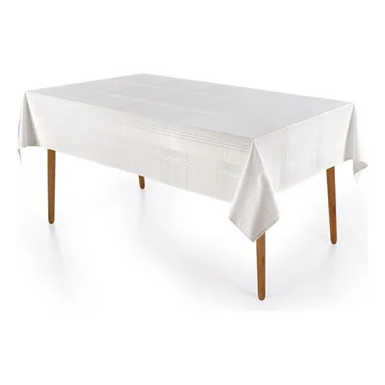 Toalha Mesa Fragnani Karsten 1,80x2,70m Retangular 8 Lugares Cor Branco